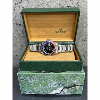 ロレックス(ROLEX)のROLEXロレックスGMTマスター2 16710  P番(腕時計(アナログ))