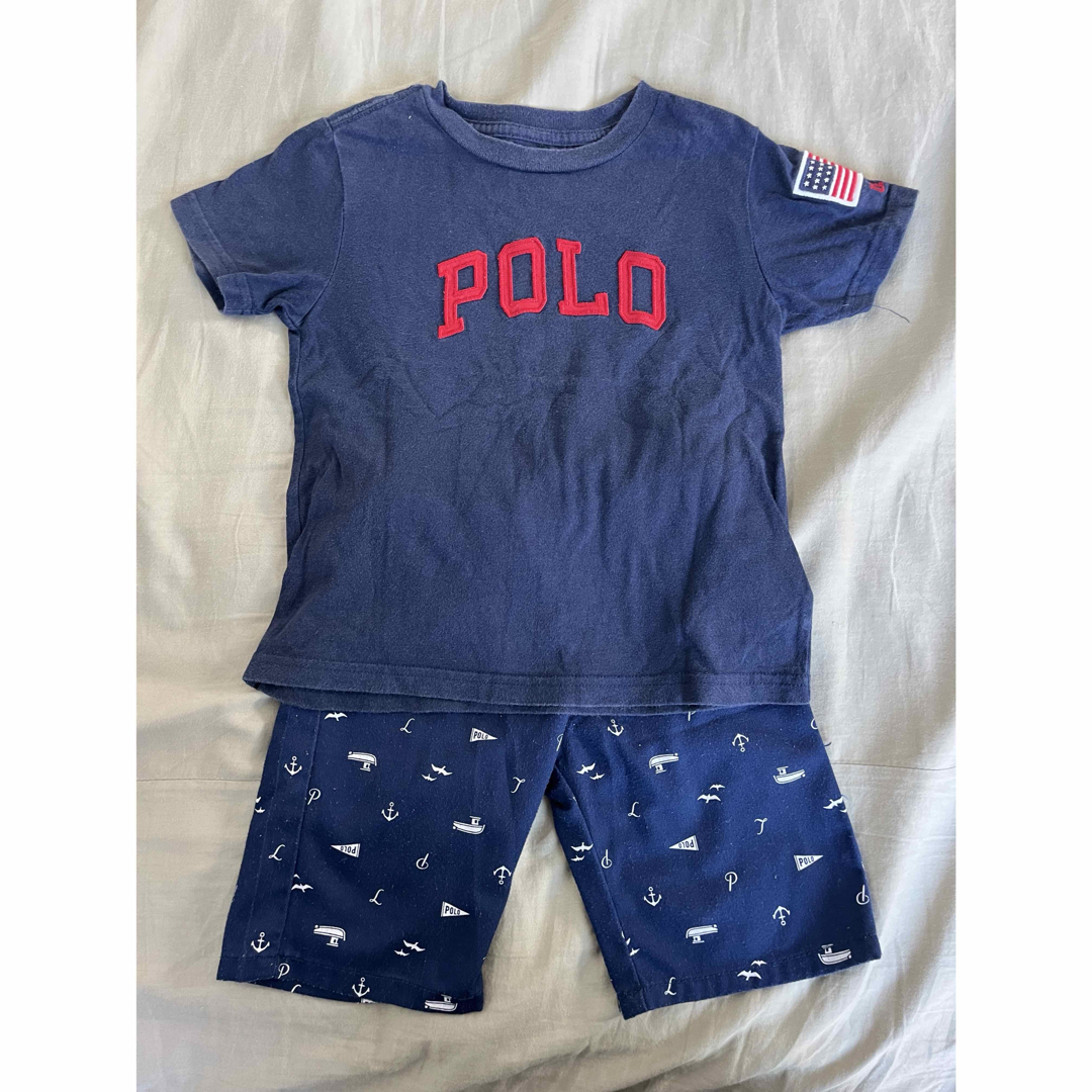 POLO RALPH LAUREN(ポロラルフローレン)のポロラルフローレン　上下セット キッズ/ベビー/マタニティのキッズ服男の子用(90cm~)(Tシャツ/カットソー)の商品写真