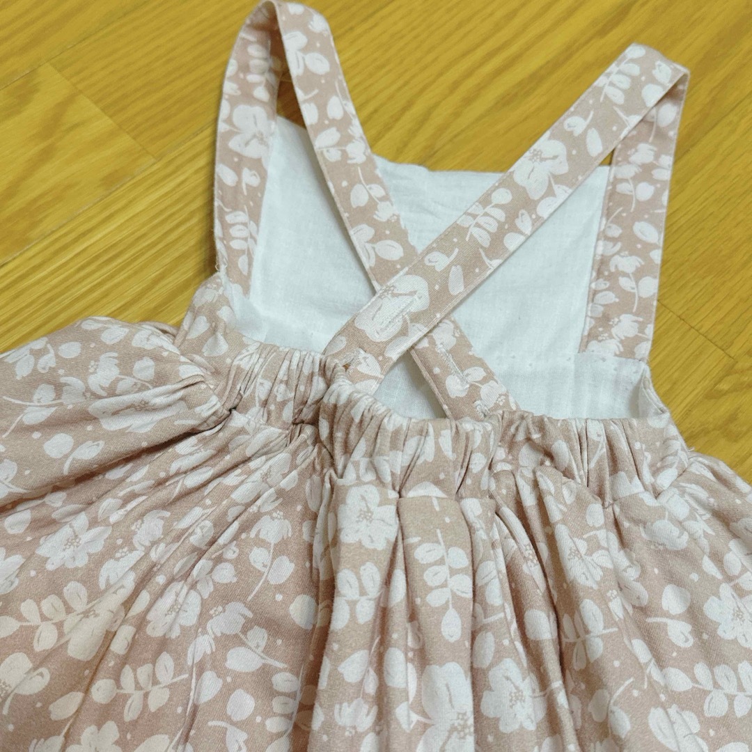 sweet honey スイハニ　エプロンワンピース　18M キッズ/ベビー/マタニティのキッズ服女の子用(90cm~)(スカート)の商品写真