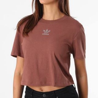 アディダス(adidas)のアディダス オリジナルス Tシャツ adidas cropped tshirt(Tシャツ(半袖/袖なし))