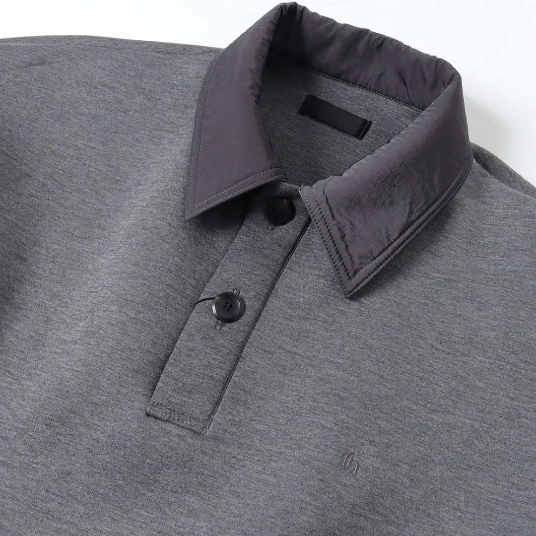 TARO HORIUCHI(タロウホリウチ)のOversized Polo Shirt th products メンズのトップス(ポロシャツ)の商品写真