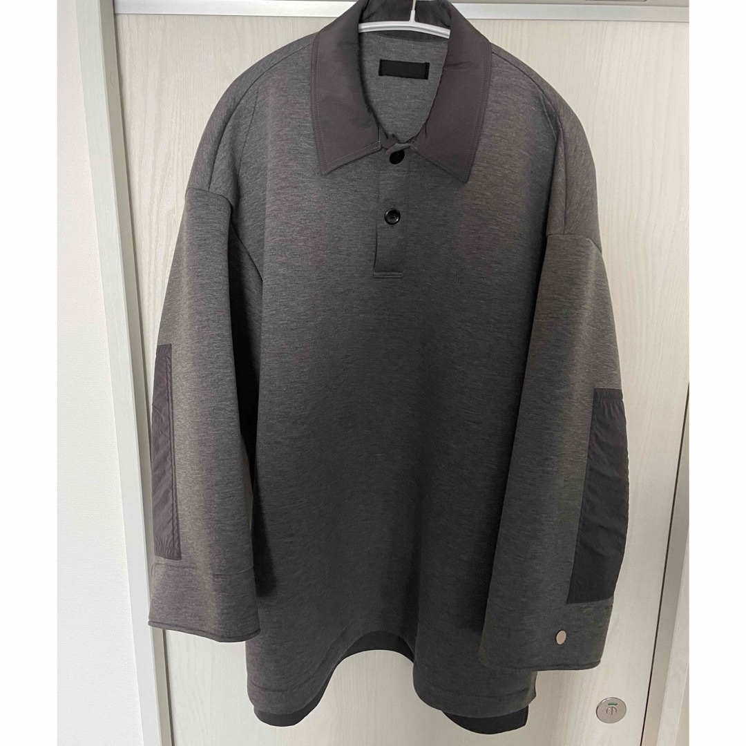 TARO HORIUCHI(タロウホリウチ)のOversized Polo Shirt th products メンズのトップス(ポロシャツ)の商品写真