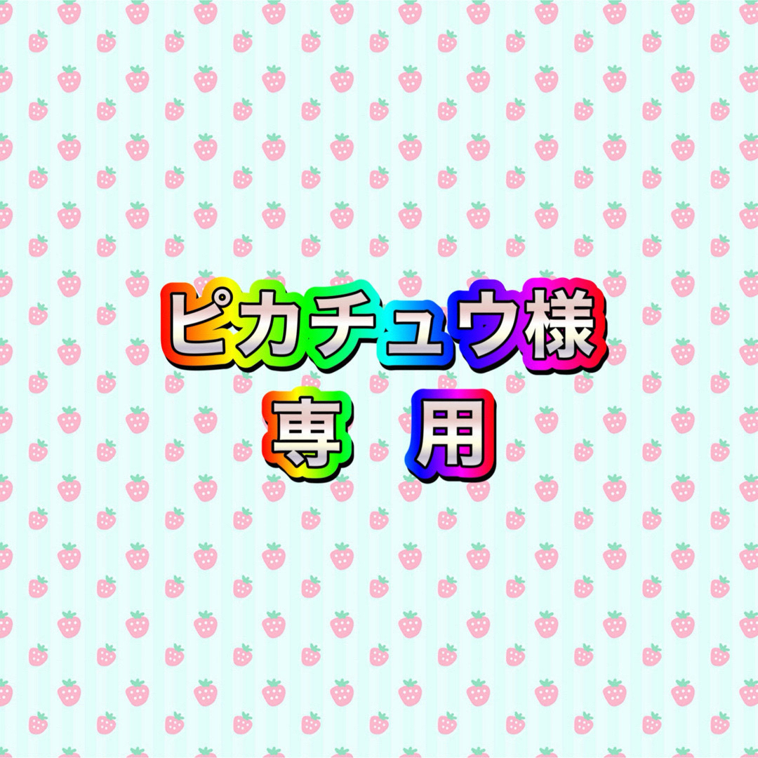 ピカチュウ様　　　専用 エンタメ/ホビーのおもちゃ/ぬいぐるみ(キャラクターグッズ)の商品写真