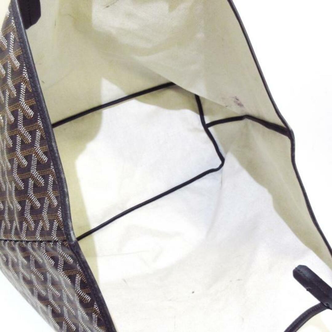 GOYARD(ゴヤール)のGOYARD(ゴヤール) トートバッグ レディース サンルイGM 黒 コーティングキャンバス×レザー レディースのバッグ(トートバッグ)の商品写真