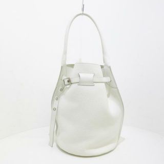 セリーヌ(celine)のCELINE(セリーヌ) ショルダーバッグ レディース美品  ビッグバッグバケット 白 レザー(ショルダーバッグ)