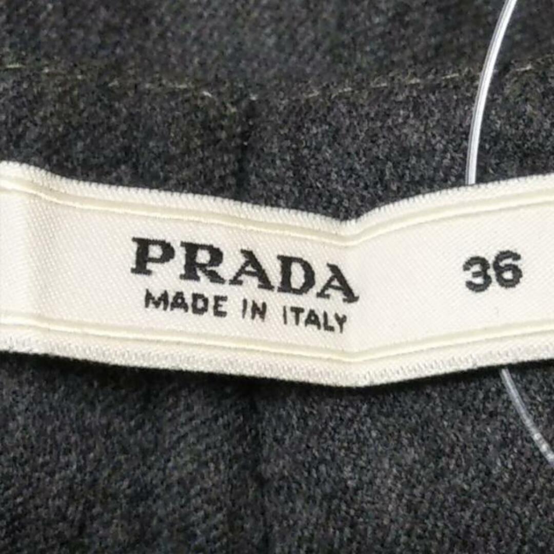 PRADA(プラダ)のPRADA(プラダ) パンツ サイズ36 S レディース美品  - ダークグレー フルレングス レディースのパンツ(その他)の商品写真