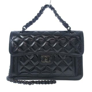 シャネル(CHANEL)のCHANEL(シャネル) ショルダーバッグ マトラッセ AS3931 黒 チェーンショルダー/フラップバッグ/ブラック金具 /ソーブラック/2WAY シャイニー クランプル カーフスキン(ショルダーバッグ)