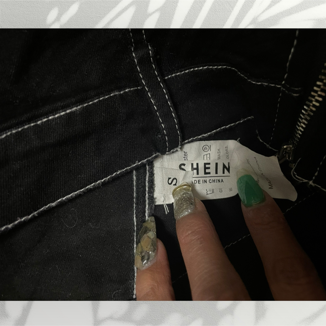 SHEIN(シーイン)のSHEIN✳︎デニムベアトップ✳︎Sサイズ レディースのトップス(ベアトップ/チューブトップ)の商品写真