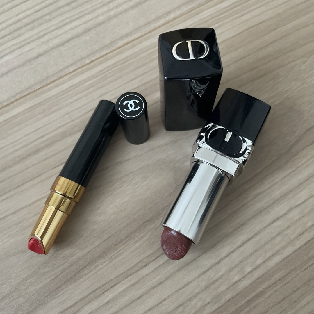 CHANEL(シャネル)のCHANEL DIOR口紅 コスメ/美容のベースメイク/化粧品(口紅)の商品写真