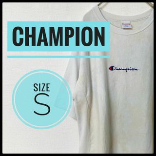 チャンピオン(Champion)の90s 古着 Champion リバースウィーブ Tシャツ ムラ染 ゆるだぼ(Tシャツ/カットソー(半袖/袖なし))