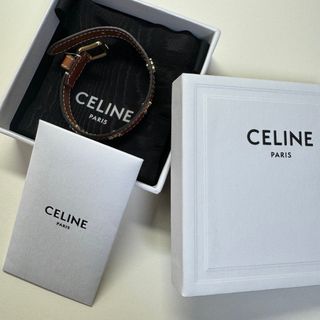 celine レザーブレスレット