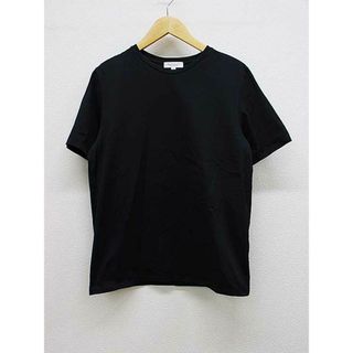 ビューティアンドユースユナイテッドアローズ(BEAUTY&YOUTH UNITED ARROWS)の【夏物新入荷】■BEAUTY&YOUTH UNITED ARROWS/ビューティーアンドユースユナイテッドアローズ■コットンクルーネックTシャツ/半袖 ブラック/黒 レディース M【中古】夏 814042(Tシャツ(半袖/袖なし))