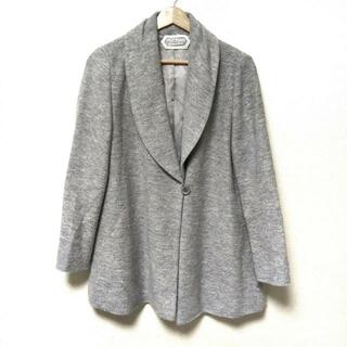 ROCHAS(ロシャス) コート サイズ9 M レディース美品  - グレー 長袖/秋/冬
