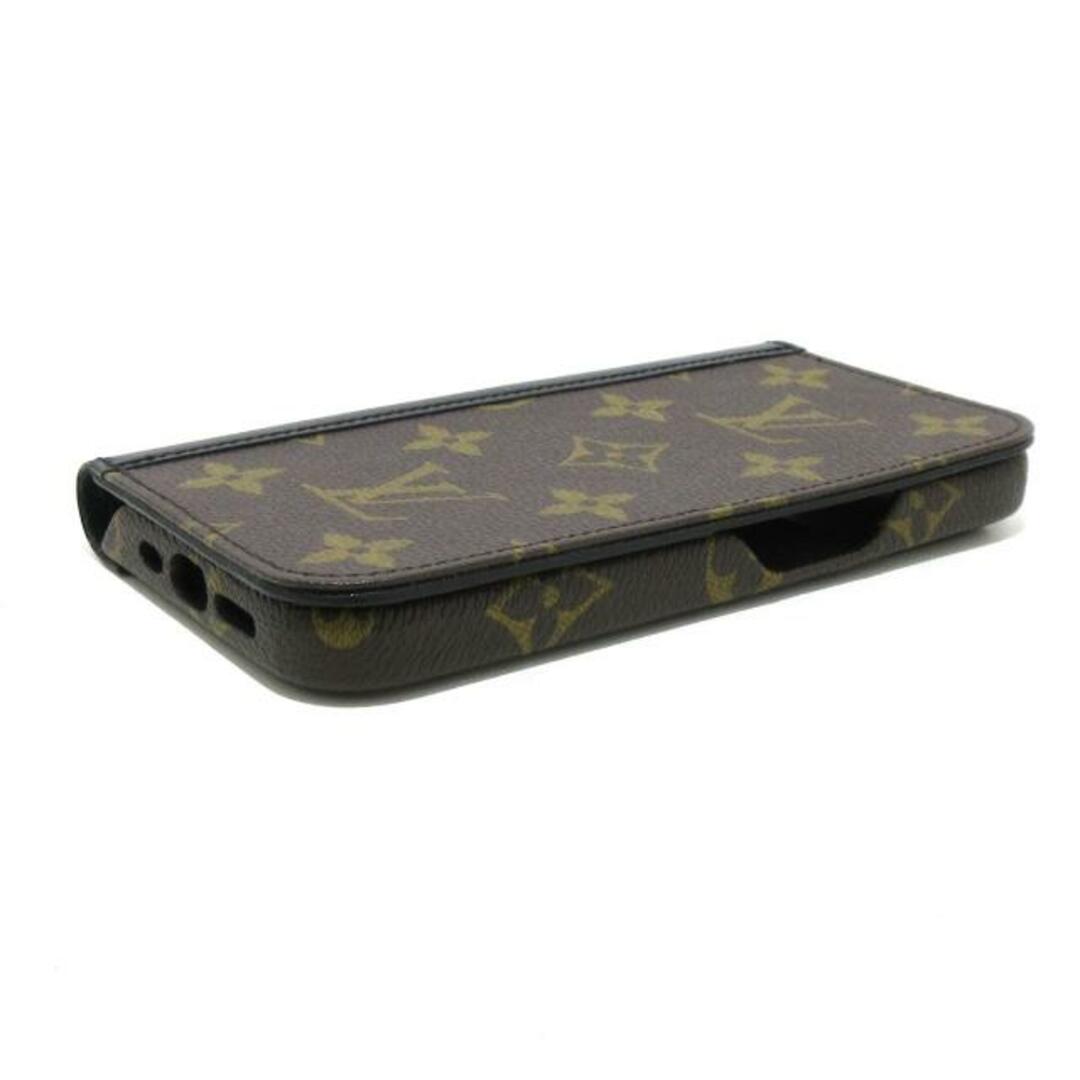 LOUIS VUITTON(ルイヴィトン)のLOUIS VUITTON(ルイヴィトン) 携帯電話ケース モノグラム美品  IPHONE15PROフォリオ M82891 - iPhoneケース/iPhone15 Pro モノグラム･キャンバス、カーフレザー（皮革の種類：牛革） スマホ/家電/カメラのスマホアクセサリー(モバイルケース/カバー)の商品写真