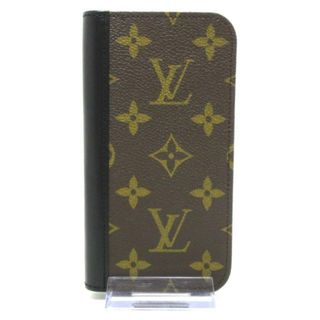 LOUIS VUITTON(ルイヴィトン) 携帯電話ケース モノグラム美品  IPHONE15PROフォリオ M82891 - iPhoneケース/iPhone15 Pro モノグラム･キャンバス、カーフレザー（皮革の種類：牛革）