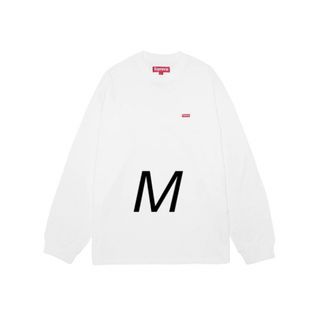 Supreme Small Box L/S Tee White M