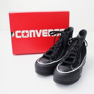 コンバース(CONVERSE)の美品 試着程度 コンバース CONVERSE ALL STAR LIFTED HI オールスター ハイカットスニーカー 22.5/ブラック【2400013824224】(スニーカー)