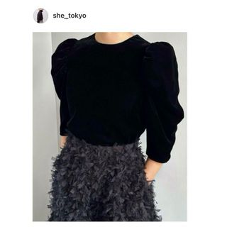 SHE Tokyo/Gia velvet black 0 ベルベット