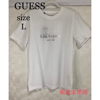 ゲス(GUESS)の新品未使用タグ付き　定価5390円　男女兼用　GUESS  ゲス　ロゴTシャツ(Tシャツ(半袖/袖なし))