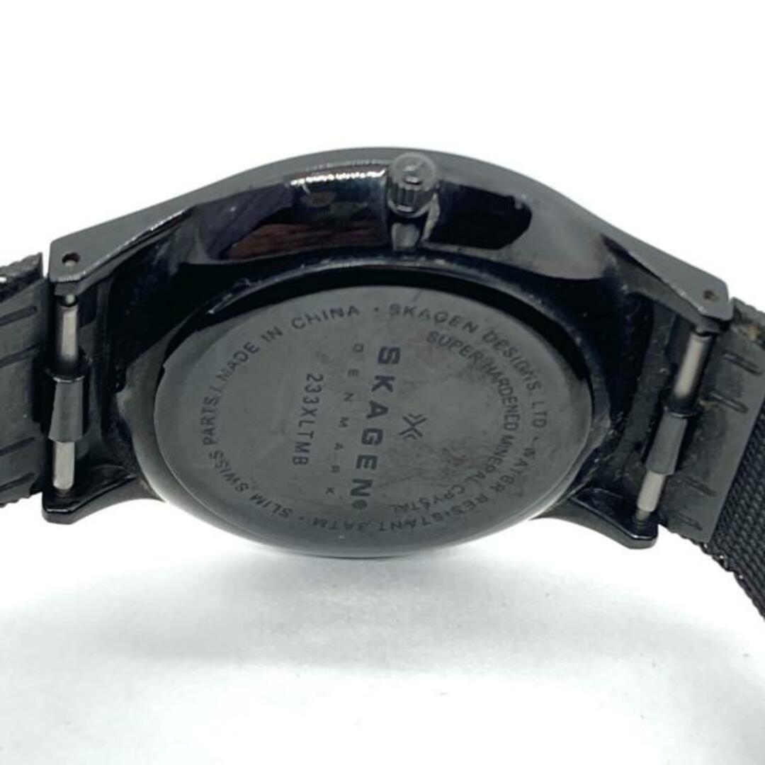 SKAGEN(スカーゲン)のSKAGEN(スカーゲン) 腕時計 TITANIUM 233XLTMB メンズ 黒 メンズの時計(その他)の商品写真