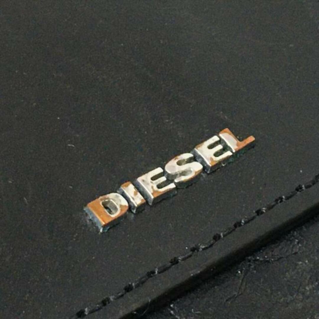 DIESEL(ディーゼル)のDIESEL(ディーゼル) 長財布 - 黒 型押し加工 レザー レディースのファッション小物(財布)の商品写真