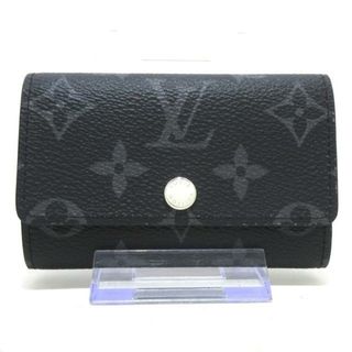 ルイヴィトン(LOUIS VUITTON)のLOUIS VUITTON(ルイヴィトン) キーケース モノグラムエクリプス(キャンバス)美品  ミュルティクレ6 M82603 モノグラムエクリプス 6連フック コーティングを施したキャンバス(キーケース)