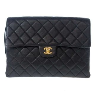 シャネル(CHANEL)のCHANEL(シャネル) リュックサック レディース マトラッセ 黒 フラップバッグ/チェーンショルダー/ゴールド金具/ターンロック ラムスキン(リュック/バックパック)