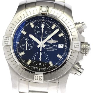 ブライトリング(BREITLING)のブライトリング BREITLING A13385 アベンジャー クロノグラフ 43 デイト 自動巻き メンズ 良品 _811036(腕時計(アナログ))