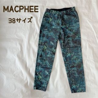 マカフィー(MACPHEE)の38サイズ　トゥモローランド　マカフィー　七分丈　レディースパンツ　カジュアル(カジュアルパンツ)