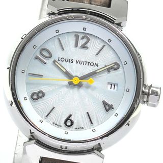 ルイヴィトン(LOUIS VUITTON)のルイ・ヴィトン LOUIS VUITTON Q121V タンブール デイト クォーツ レディース _809548(腕時計)