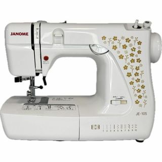 JUKI - 【新品】ジャノメ JANOME JE-105 電子ミシン　箱破れあり