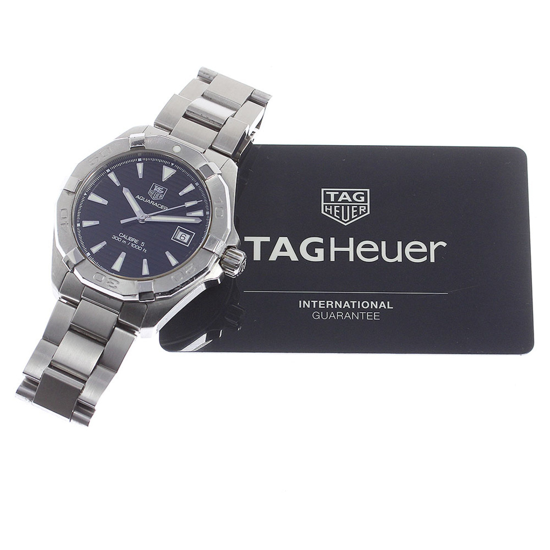 TAG Heuer(タグホイヤー)のタグホイヤー TAG HEUER WAY2110-0 アクアレーサー デイト 自動巻き メンズ 保証書付き_798336 メンズの時計(腕時計(アナログ))の商品写真