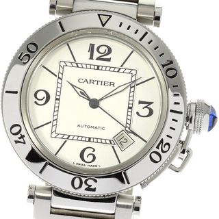 カルティエ(Cartier)のカルティエ CARTIER W31080M7 パシャ シータイマー デイト 自動巻き メンズ _814074(腕時計(アナログ))