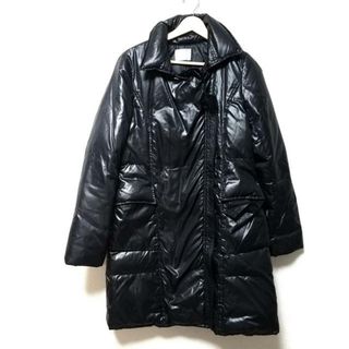 セオリーリュクス(Theory luxe)のtheory luxe(セオリーリュクス) ダウンコート サイズ40 M レディース - 黒 長袖/冬(ダウンコート)