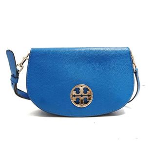 トリーバーチ(Tory Burch)のTORY BURCH(トリーバーチ) ショルダーバッグ - ブルー ストラップ着脱可 レザー(ショルダーバッグ)