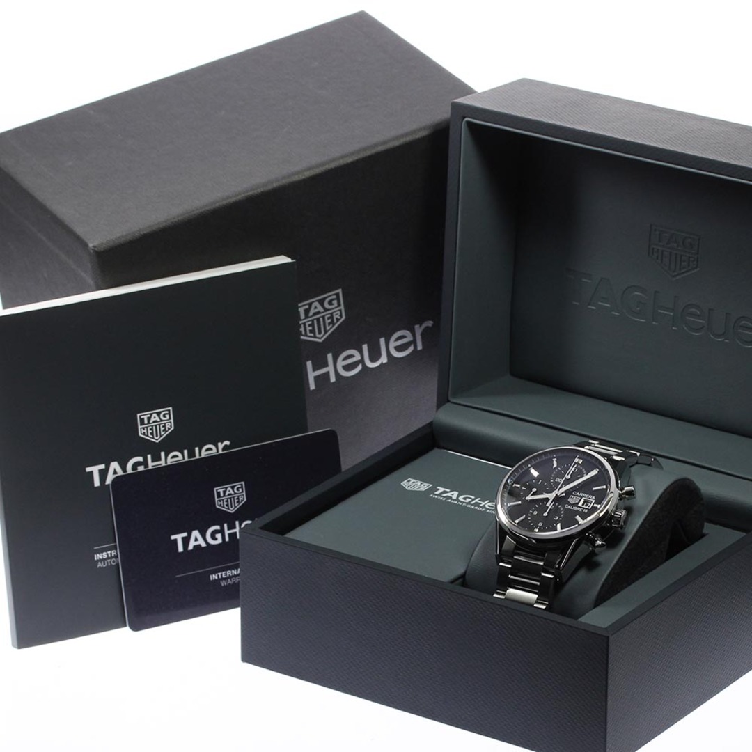 TAG Heuer(タグホイヤー)のタグホイヤー TAG HEUER CBK2110.BA0715 カレラ キャリバー16 クロノグラフ デイト 自動巻き メンズ 美品 箱・保証書付き_812141 メンズの時計(腕時計(アナログ))の商品写真