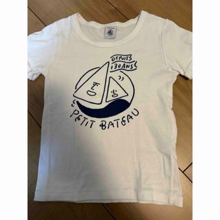 PETIT BATEAU - used プチバトー　6ans Tシャツ　girls