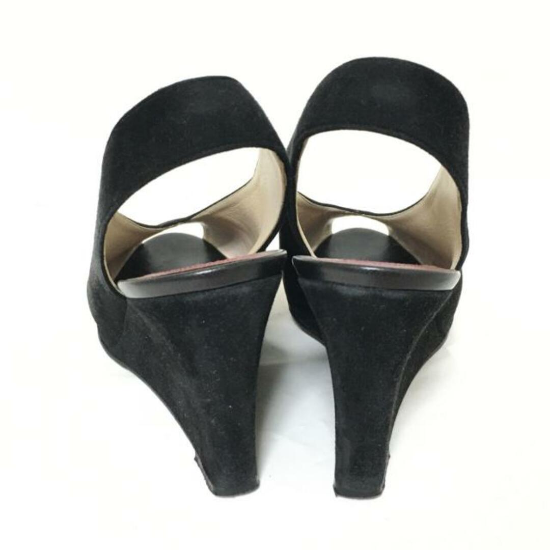 celine - CELINE(セリーヌ) サンダル 37 レディース - 黒 オープントゥ celine - CELINE(セリーヌ) サンダル 37 レディース - 黒 オープントゥ