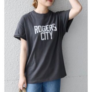 SHIPS - SHIPS any別注THE KNiTS: カレッジ ショートスリーブ TEE