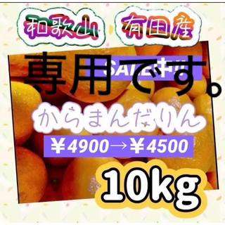 和歌山有田産 カラマンダリンたっぷり10kg(フルーツ)