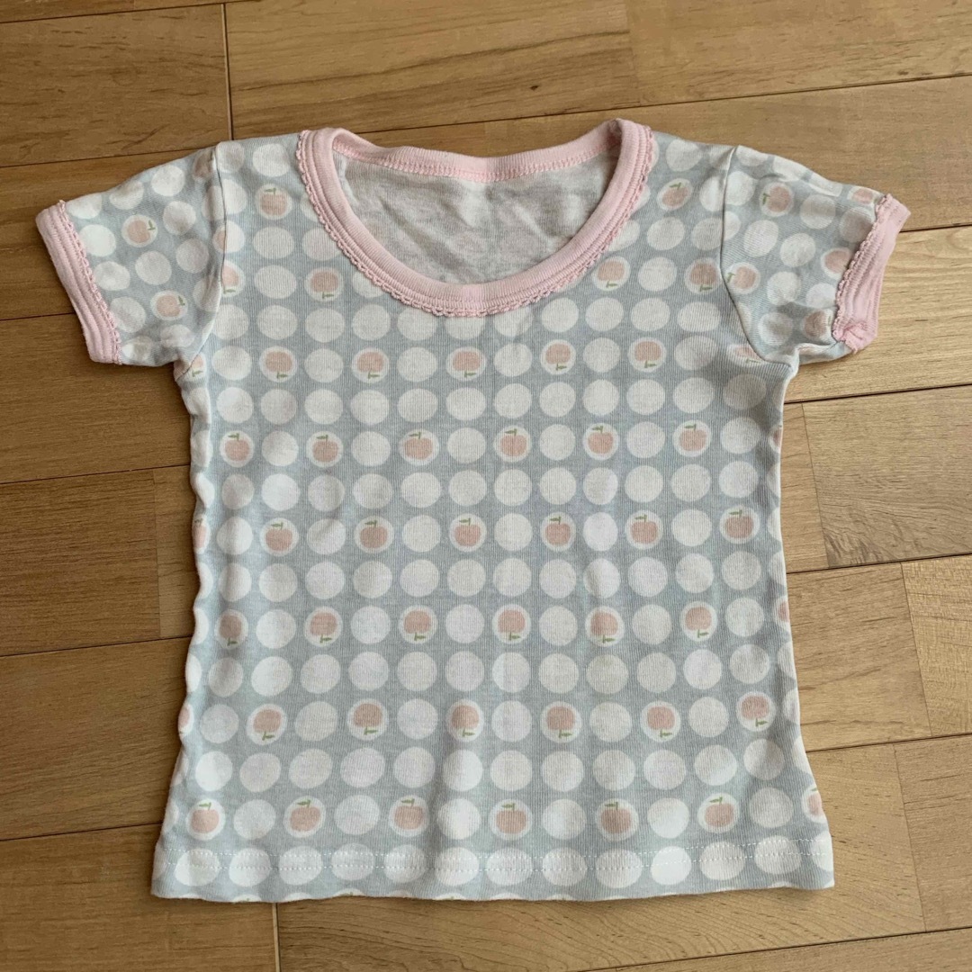 90 肌着　インナー キッズ/ベビー/マタニティのキッズ服女の子用(90cm~)(Tシャツ/カットソー)の商品写真