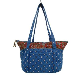 ヴェラブラッドリー(Vera Bradley)のVera Bradley(ベラブラッドリー) ショルダーバッグ - ブルー×レッド×マルチ フラワー(花)/キルティング コットン(ショルダーバッグ)