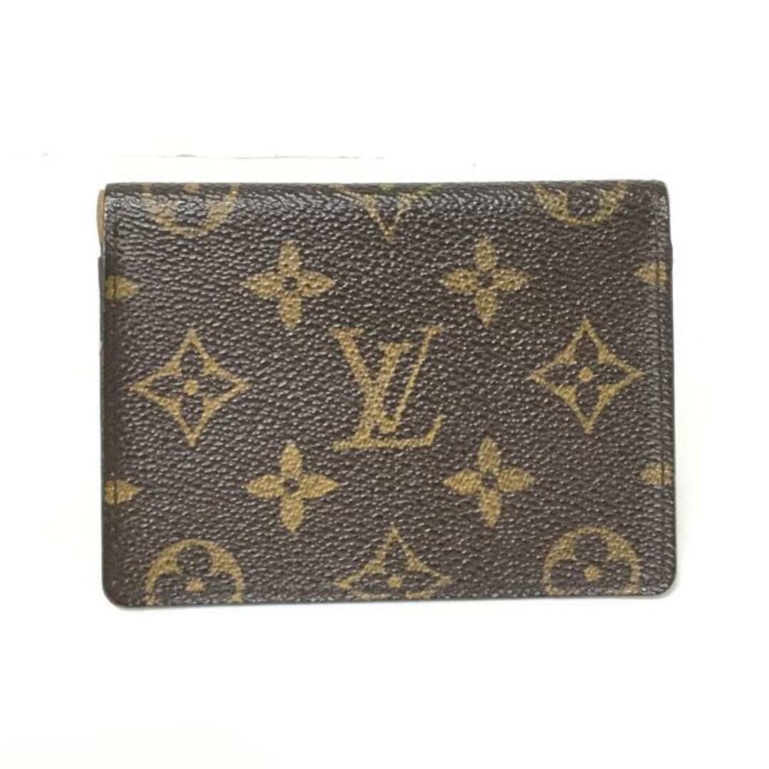 LOUIS VUITTON(ルイヴィトン)のLOUIS VUITTON(ルイヴィトン) パスケース モノグラム ポルト2カルトヴェルティカル M60533 - モノグラム・キャンバス レディースのファッション小物(名刺入れ/定期入れ)の商品写真