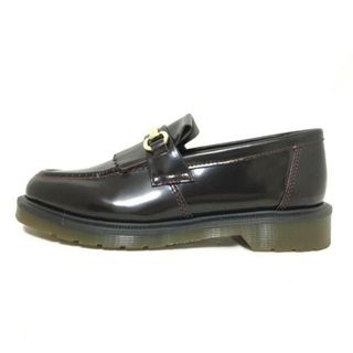 ドクターマーチン(Dr.Martens)のDr.Martens(ドクターマーチン) ローファー UK6 レディース - ダークブラウン レザー(ローファー/革靴)