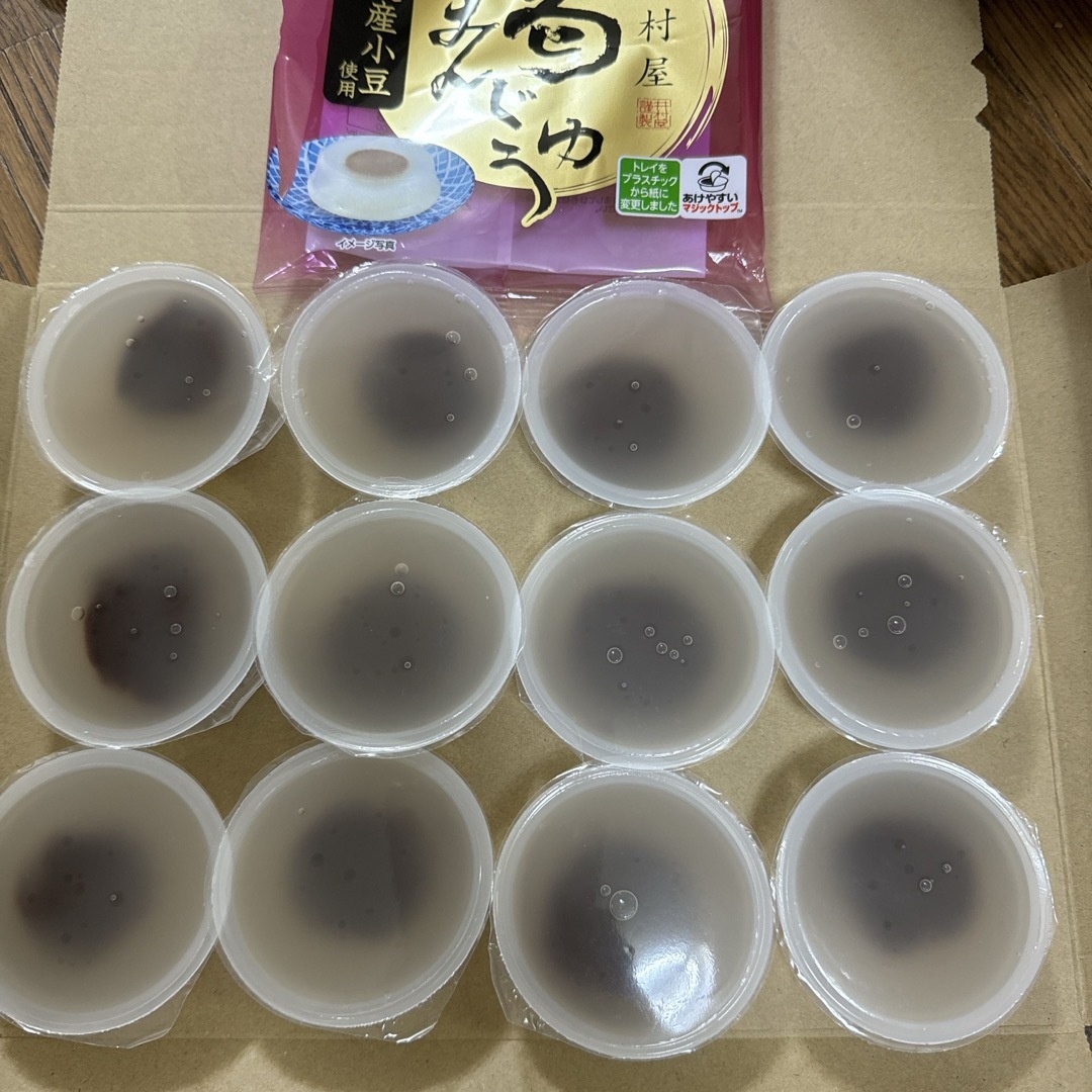 井村屋(イムラヤ)の井村屋　葛まんじゅう　12個　夏　冷菓　菓子　食品　和菓子　 食品/飲料/酒の食品(菓子/デザート)の商品写真