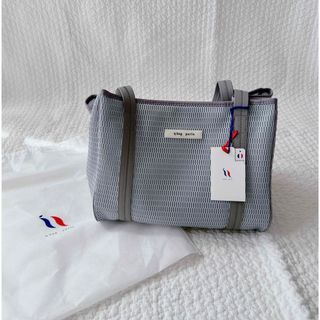 qbag nest M zip グレージュ　キューバッグ　ネストジップM