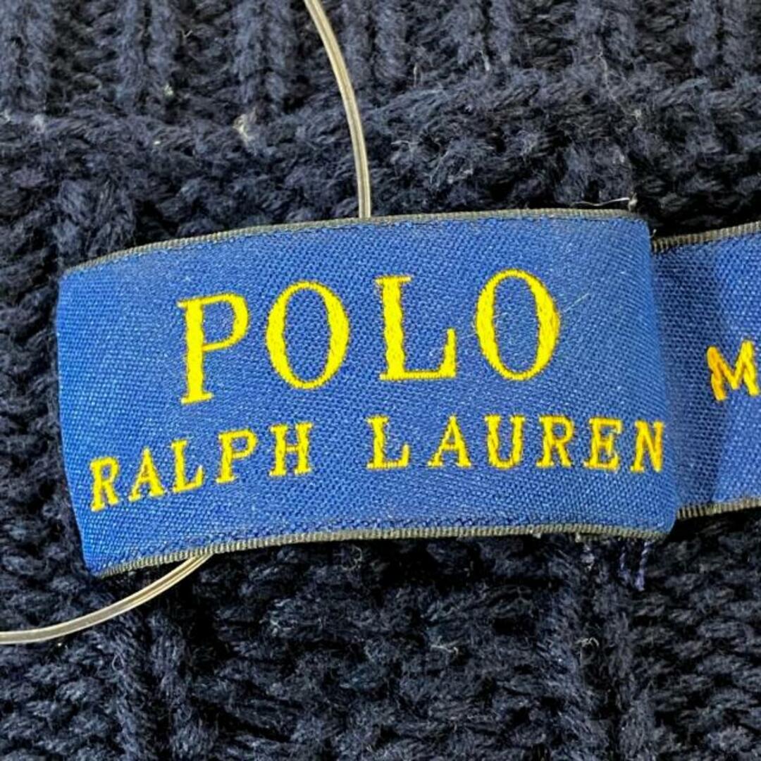 Ralph Lauren(ラルフローレン)のRalphLauren(ラルフローレン) カーディガン サイズM レディース - ダークネイビー 長袖 レディースのトップス(カーディガン)の商品写真