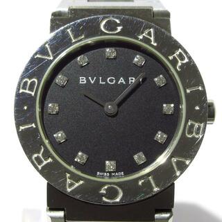 ブルガリ(BVLGARI)のBVLGARI(ブルガリ) 腕時計 BB26SS レディース ダイヤインデックス 黒(腕時計)