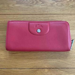 LONGCHAMP  ロンシャン　財布　長財布　ピンク