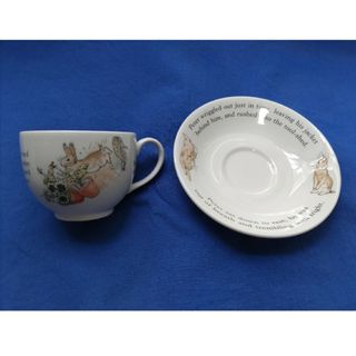 ウェッジウッド(WEDGWOOD)のウエッジウッド　ビーターラビット柄　カップソーサー1客(食器)